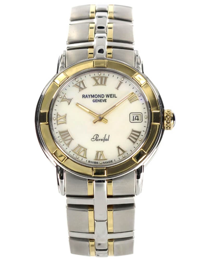 Часы Raymond Weil 9540-STG-00308, вставка из золота 18 К, 2,30 гр.