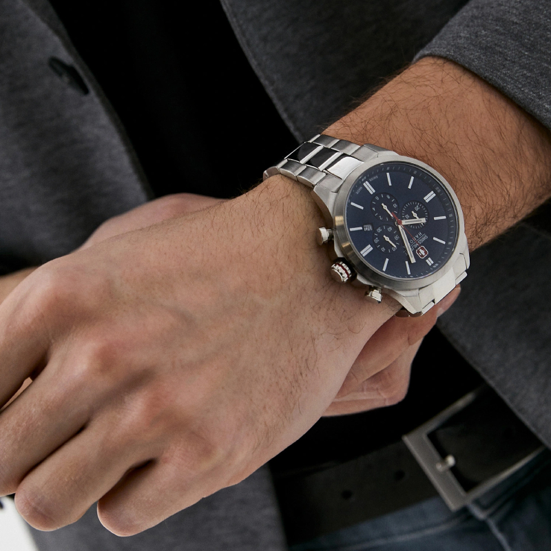 Наручные часы Swiss Military Hanowa CHRONO CLASSIC II 06-5332.04.003 —  купить в интернет-магазине Chrono.ru по цене 44400 рублей
