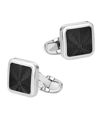 Запонки Montblanc Men's Silver collection - Cuff links 118613