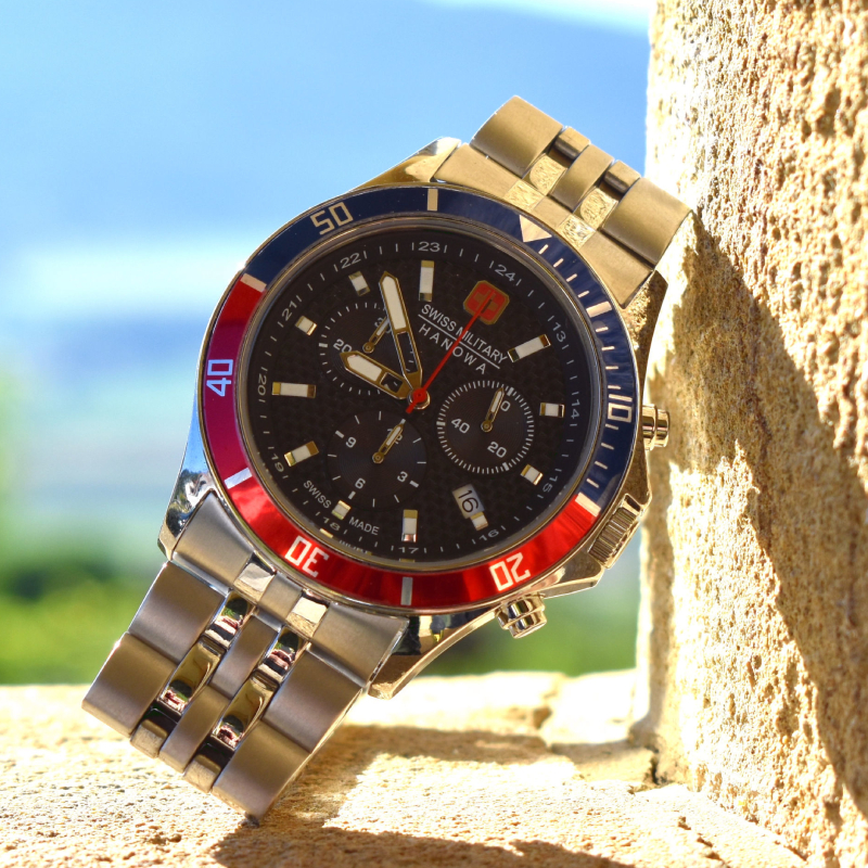 Наручные часы Swiss Military Hanowa FLAGSHIP RACER CHRONO 06-5337.04.007.34  — купить в интернет-магазине Chrono.ru по цене 39100 рублей