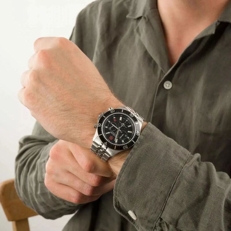 Наручные часы Swiss Military Hanowa FLAGSHIP X CHRONO SMWGI2100701 — купить  в интернет-магазине Chrono.ru по цене 42300 рублей