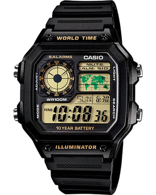 Casio Collection Men AE 1200WH 1B Chrono.ru 5490