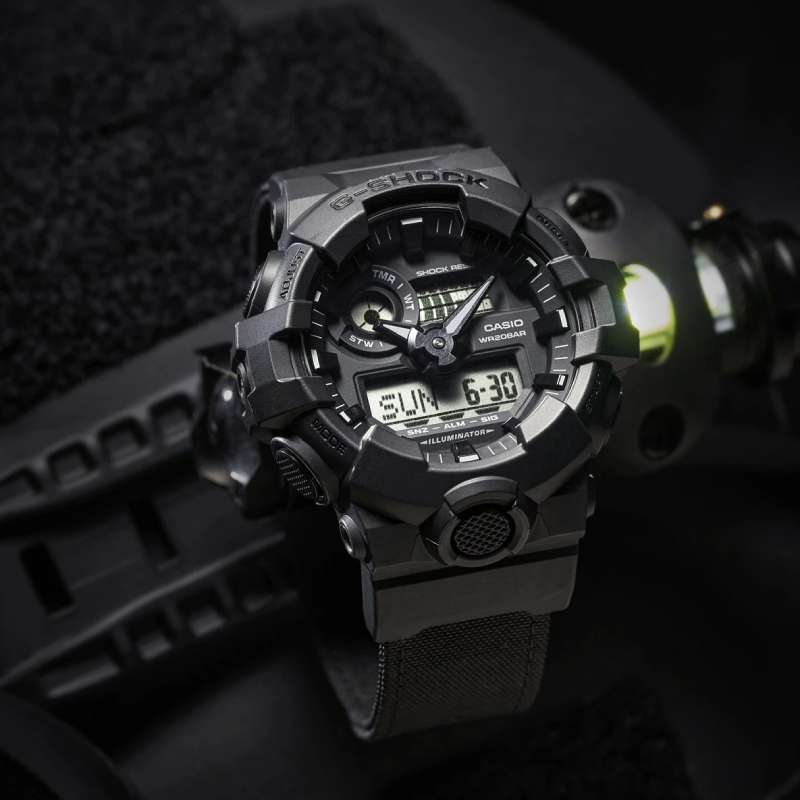 Casio G SHOCK Classic GA 700BCE 1A Chrono.ru 19990