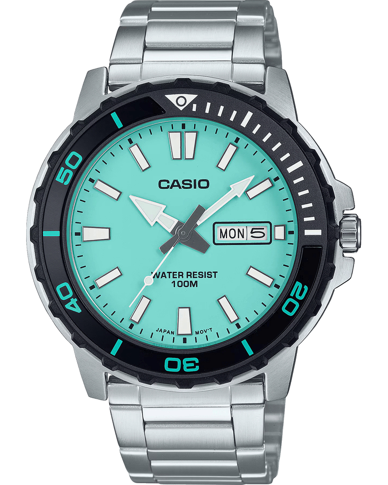 Water resist 100m casio sale