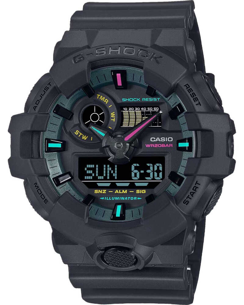 Casio G SHOCK Classic GA 700 1B Chrono.ru 18490