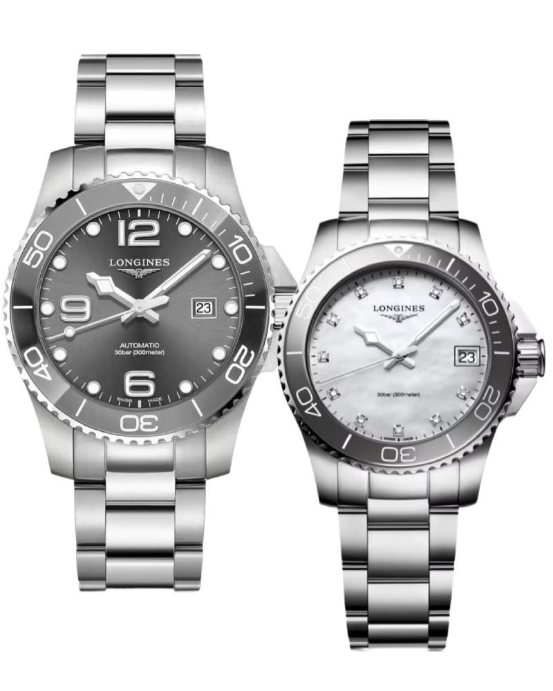 КОМПЛЕКТ ПАРНЫХ ЧАСОВ Longines HydroConquest