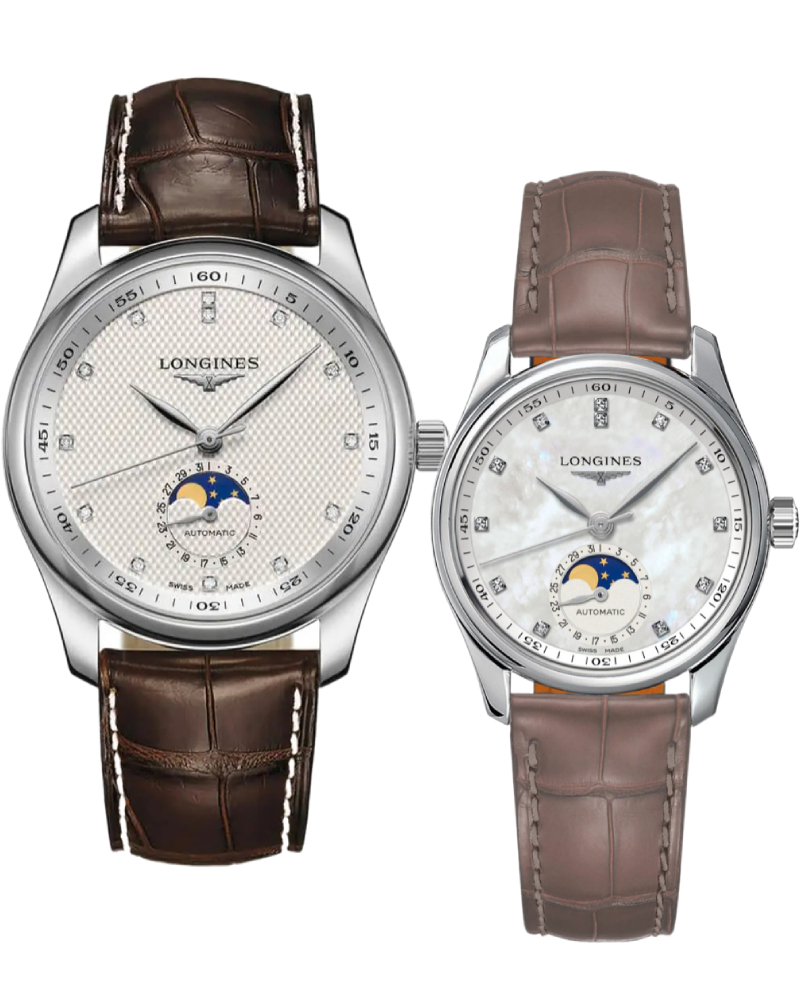 КОМПЛЕКТ ПАРНЫХ ЧАСОВ Longines The Longines Master Collection