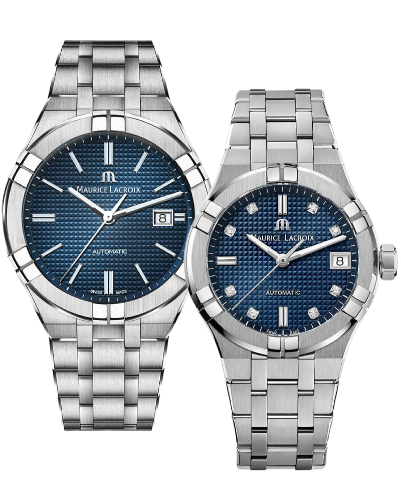 КОМПЛЕКТ ПАРНЫХ ЧАСОВ MAURICE LACROIX Aikon Automatic