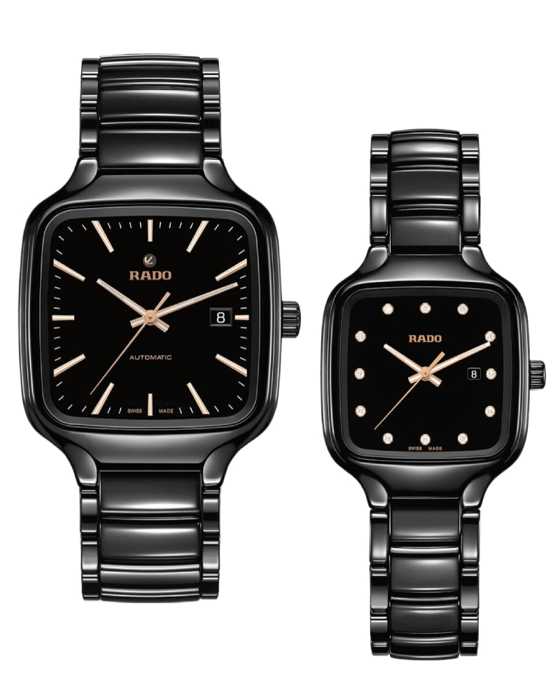 КОМПЛЕКТ ПАРНЫХ ЧАСОВ Rado True Square
