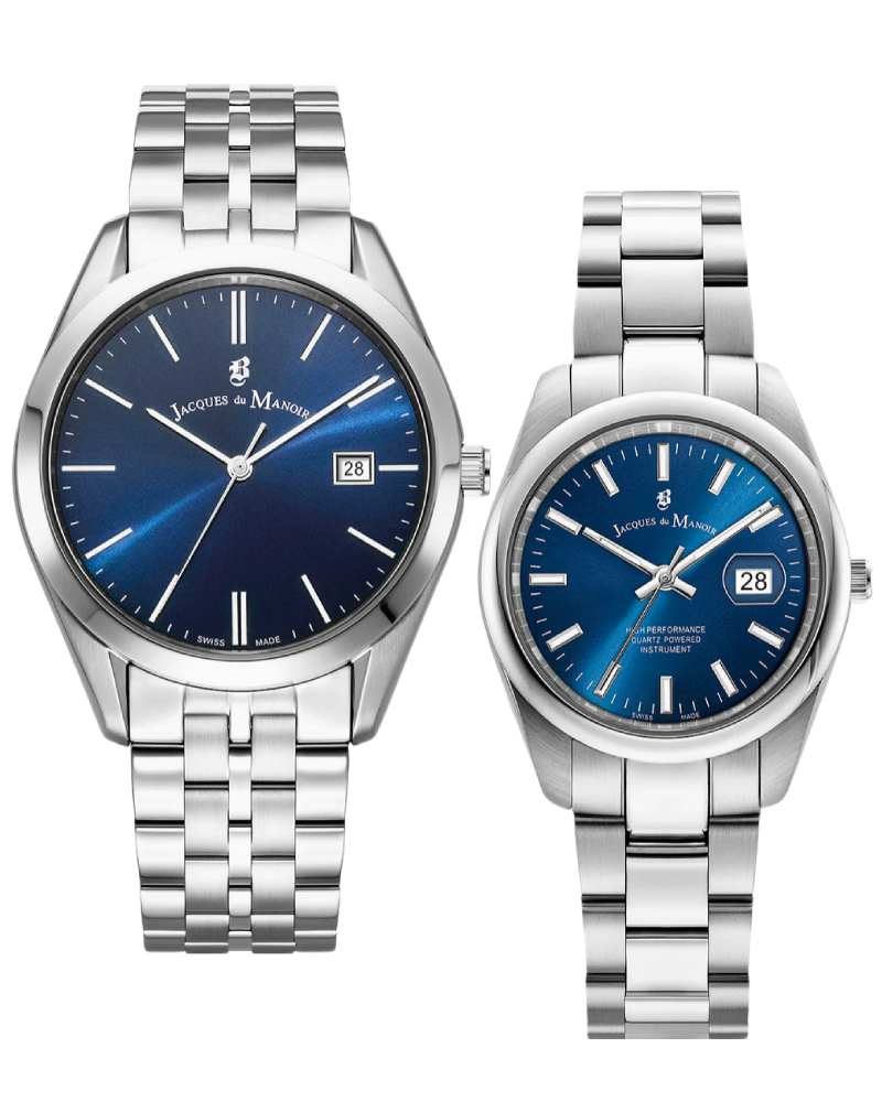 КОМПЛЕКТ ПАРНЫХ ЧАСОВ Jacques du Manoir