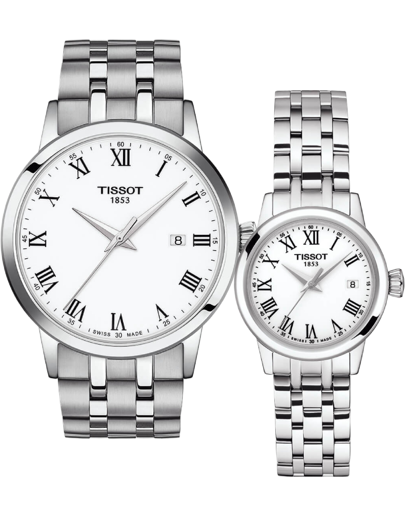 КОМПЛЕКТ ПАРНЫХ ЧАСОВ Tissot T-Classic