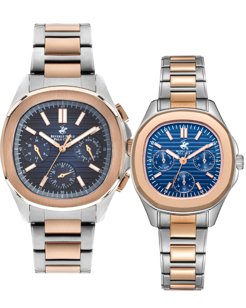КОМПЛЕКТ ПАРНЫХ ЧАСОВ Beverly Hills Polo Club