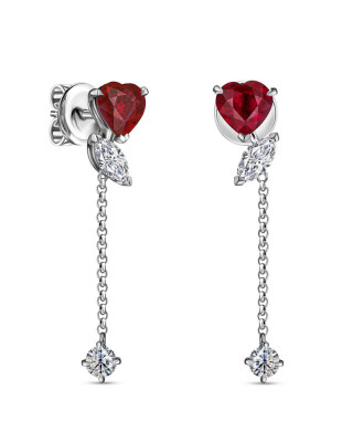 Серьги Alrosa Diamonds 1R527R11S