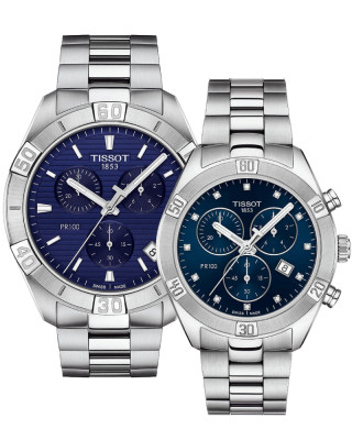  часы Tissot T101.617.11.041.00/T101.917.11.046.00