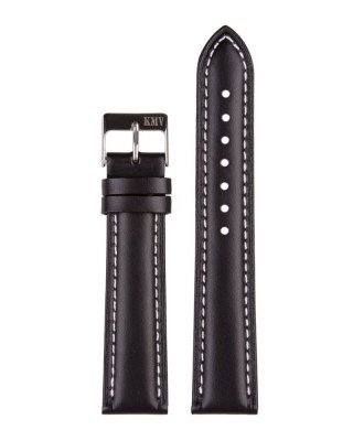 Ремешки KMV S-01, 16 мм, черный, L
