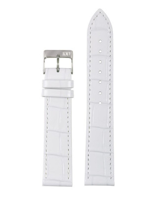Ремешки KMV S-11, 20 мм, белый, L