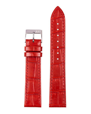 Ремешки KMV S-11, 24 мм, красный, L