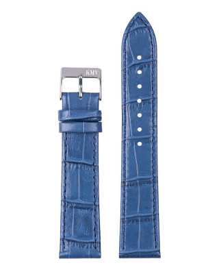 Ремешки KMV S-11, 24 мм, синий, L