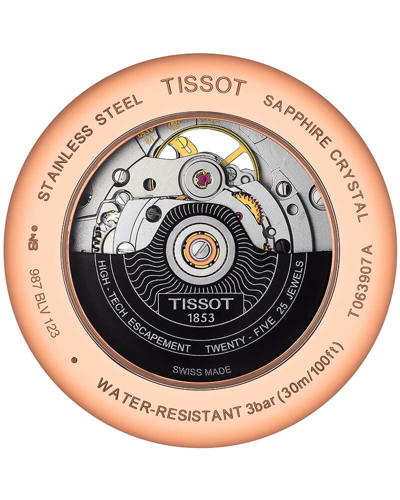 Tissot Tradition Powermatic 80 Open Heart T0639073606800