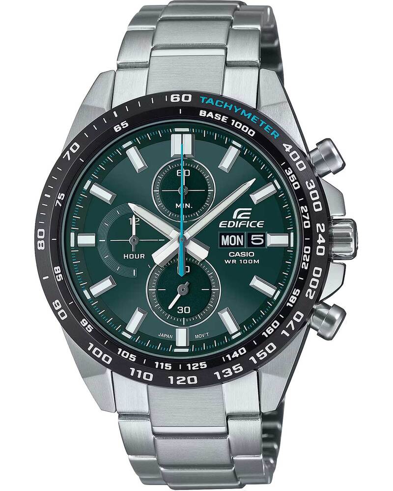 Price of casio edifice chronograph wr100m online