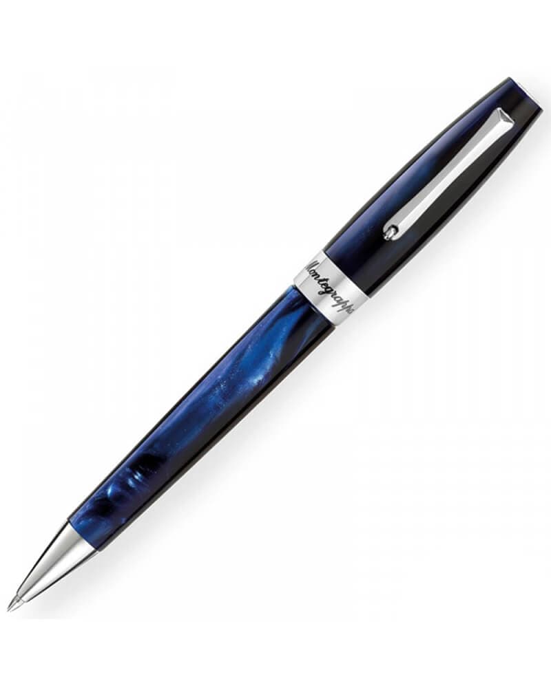 Montegrappa FEL-D-BP ручка шариковая океанический мармелад темно-синяя/ смола