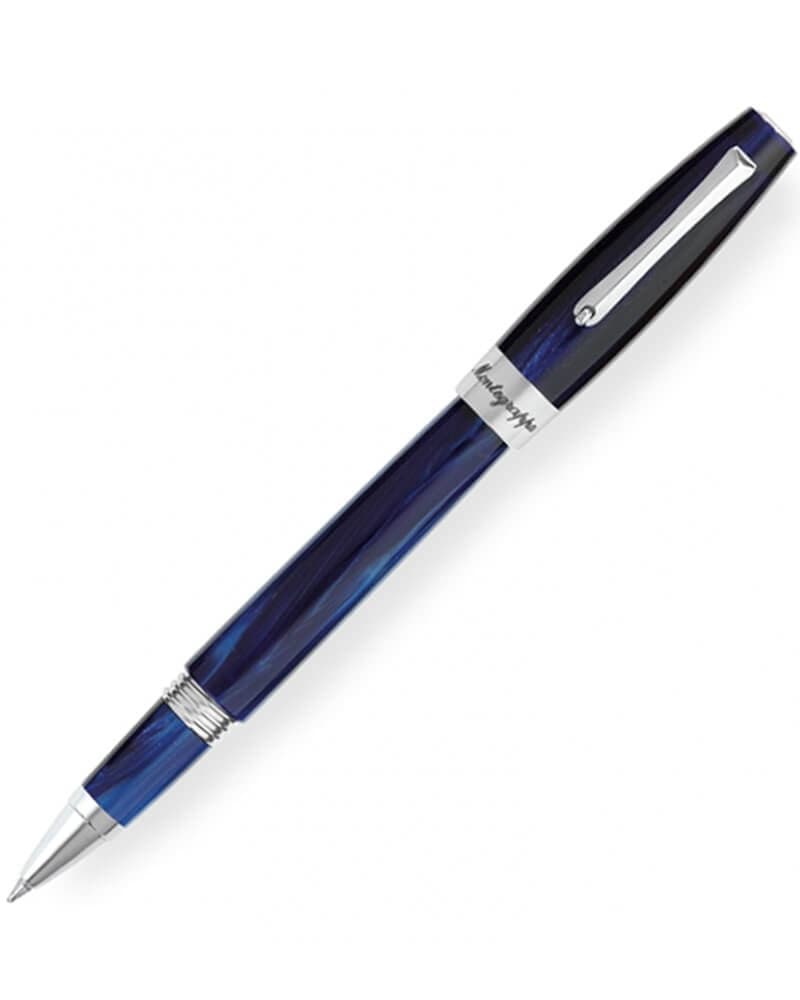 Montegrappa FEL-D-RB ручка чернильная океанический мармелад темно-синяя/смола