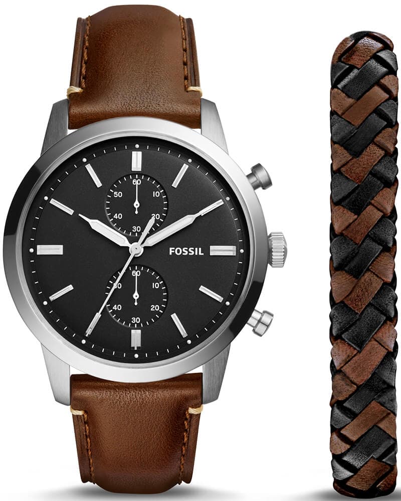 Часы Fossil FS5394SET (набор:часы+браслет)