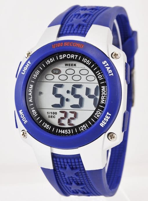 Часы "ТИК-ТАК" H453 синие