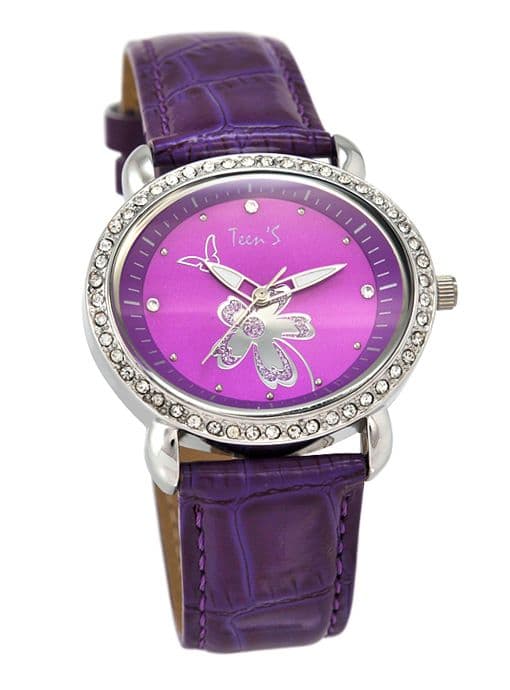 Часы "ТИК-ТАК" H730 фиолет