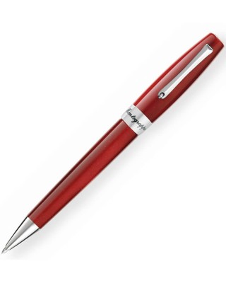 Montegrappa FEL-R-BP ручка шариковая красный бархат красная/смола