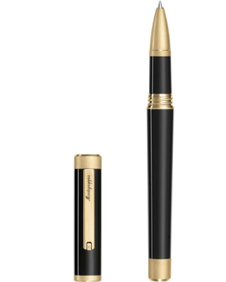 Montegrappa ZERO-YR-RB ручка чернильная черная/позолота NEW